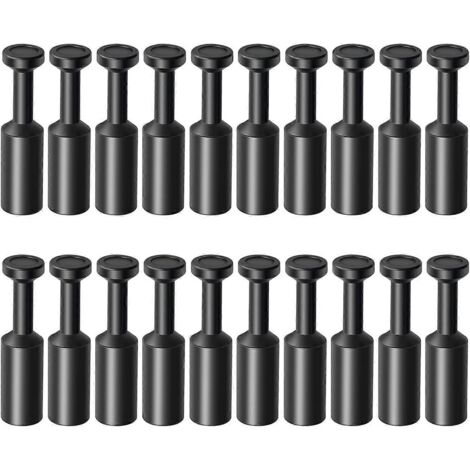 Packung mit 20 Schnellkupplungen (6 mm) – JINFGERNE – Robuster Kunststoff, einfache Montage für pneumatische Systeme