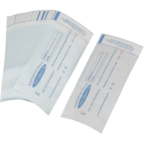 Packung mit 200 zahnärztlichen Sterilisationsaufklebern