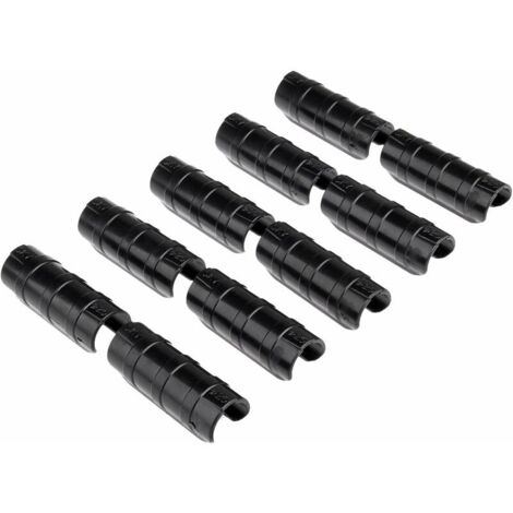 Packung mit 24 Clips für Gewächshausrohre mit einem Durchmesser von 24 bis 26 mm