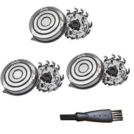 Packung mit 3 Ersatz-Rasierköpfen SH50/52, kompatibel mit den Norelco-Modellen der Serien 5000 (S5xxx), AquaTouch (S5xxx), AquaTouch (AT8xx, AT7xx) und PowerTouch (PT8xx).