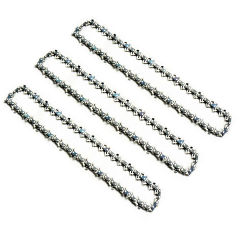 Packung mit 3 Kettensägenketten 20" (50,8 cm), 325,063" rechtwinklig, 38 Klingen, 76 Zubehörteile für Ölsägen.