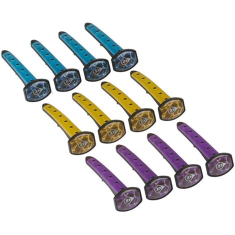 Packung mit 4 Dunlop-Lufterfrischerstäbchen fürs Auto – verschiedene Farben/Modelle