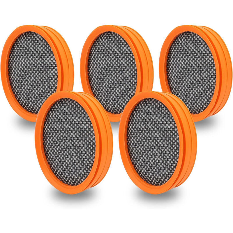 Image of Packung mit 5 Ersatzfiltern FC8009 FC8081 Zubehör für Philips FC6723 FC6725 FC6727 FC6728