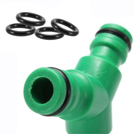 Packung mit 50 PVC-O-Ringen für Bewässerungsrohre, auslaufsicher, kompatibel mit 4/7 und 16 mm