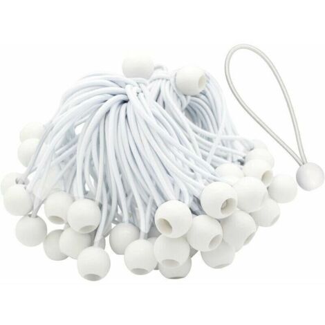 Packung mit 75 langen Schlaufenspannern für Festzelte, Zelte, Banner und Planen