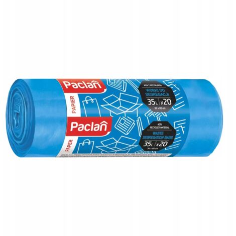 Paclan Müllsäcke 35l 20 Stk. 139330 blau