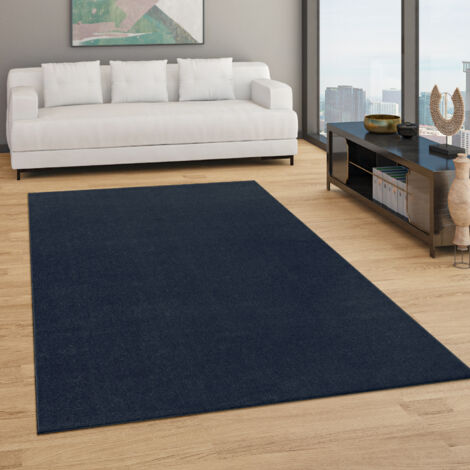 Paco Home Alfombra, Suave Alfombra De Pelo Corto Para Salón, Supersuave,  Lavable, Gris 60x100 cm