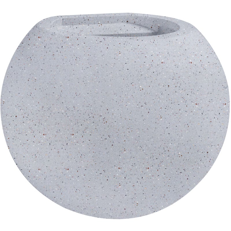 Paco Home - Applique Intérieur Couloir Lampe Ronde Lumière Indirecte Effet Up-Down G9 Sans ampoules, Gris grès