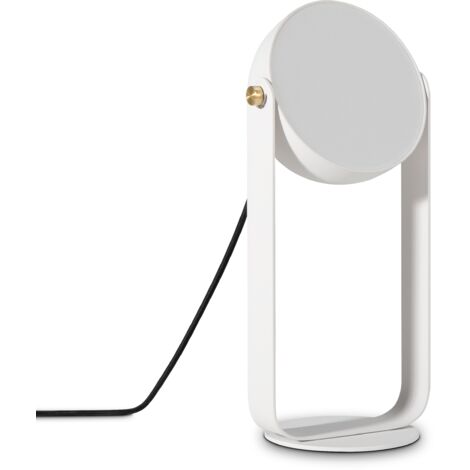 Paco Home LED Lampe Pendellampe Esstisch Wandleuchte Tischleuchte Deko Wohnzimmer Rund Tischleuchte, Weiß