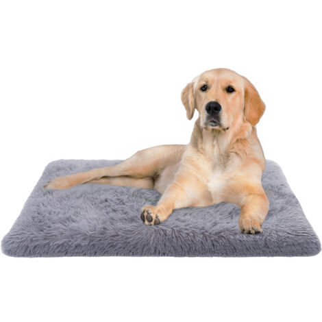 Paco Home Letto Per Cani Per Gatti Soffice Cuscino Divano Coperta Cestino Per Cani Grigio, 60x100 cm