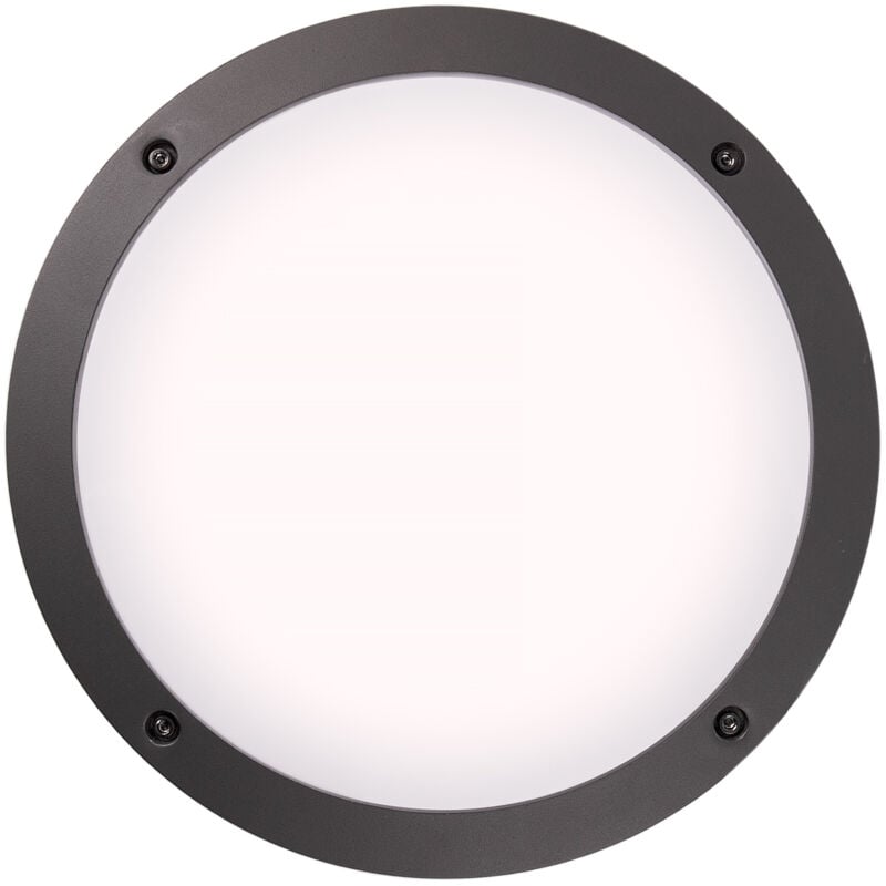 Paco Home - Luminaire Extérieur Lampe Murale Abri De Jardin Applique IP54 3000K Anthracite, Type 1 - 2x E27