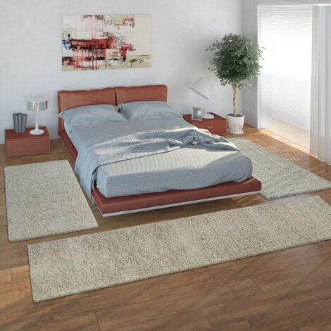 Tris tappeto moderno stile tirolese camera da letto scendiletto 3 tappeti  AMORE 