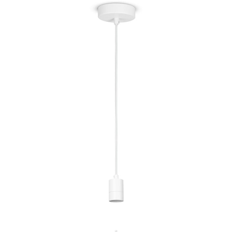 Paco Home - Plafonnier Salon Lampe De Salle à Manger Suspension Table à Manger Moderne Blanc, Lampe suspendue à 1 place