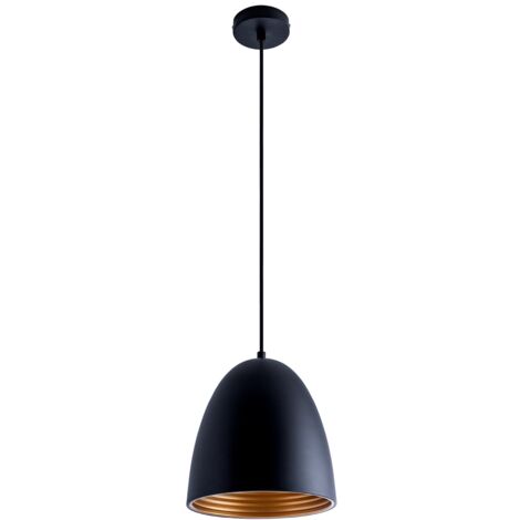 Paco Home Suspension Cuisine Salle À Manger Lampe De Table À Manger Intérieur Doré Blanc  Sans ampoules,  Noir - or