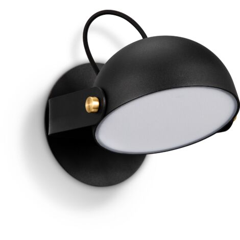 Paco Home Suspension LED Salle À Manger Applique Lampe De Bureau Déco Salon Ronde Lampe murale, Noir
