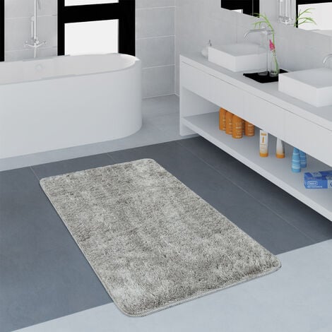 Tappetino da bagno Modern Solid Cotone Grigio pietra L 60 A 90 cm