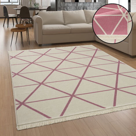 Paco Home Tappeto Salotto Moderno Soggiorno Lavabile In Lavatrice Motivo Scandinavo Boho