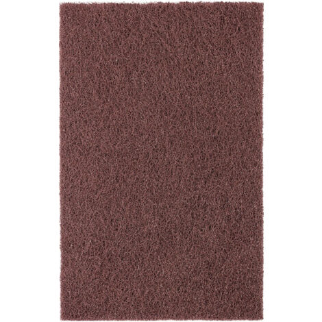 Pad à main POLINOX L224xl154 mm moyen 180 brun rouge PFERD