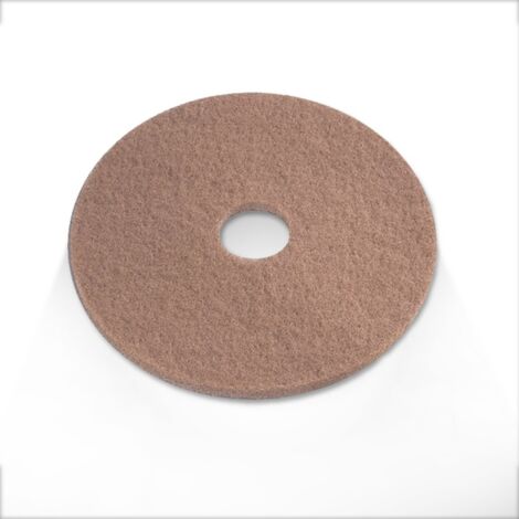 Pad beige pour monobrosse Ø 406 - 1 pad - Harmony Béton