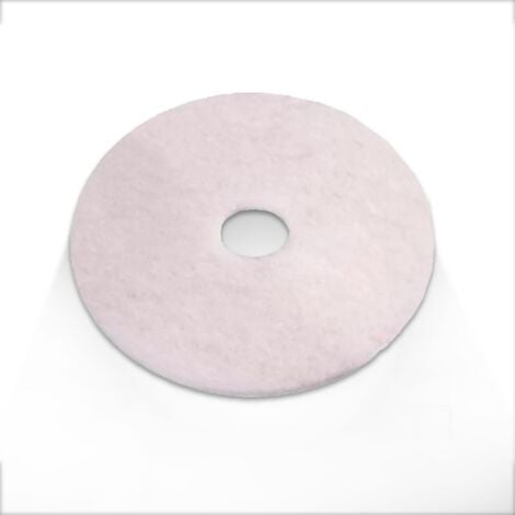 Pad blanc pour monobrosse Ø 406 - 1 pad - Harmony Béton
