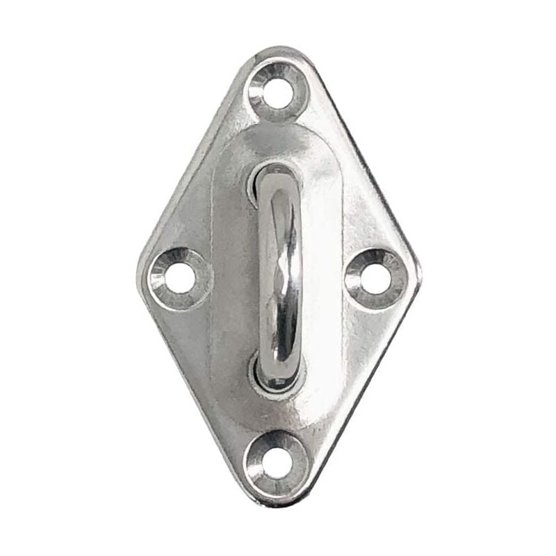 Pad Eye Plate Outdoor Sun Shade Sail Rigging Mounting Fixing Stainless Steel