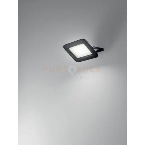 PAD Faro LED 100W 8500Lm 3000°K proiettore in metallo colore nero