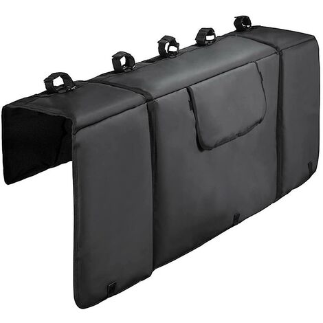 Pad für Mountainbike mit Fahrradbefestigungsgurten. Truck Protection Pad trägt bis zu 5 Fahrräder
