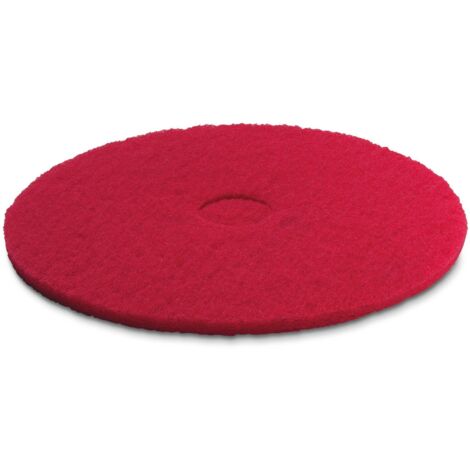 Pad, moyennement souple, rouge, 356 mm - 63690030 - Karcher
