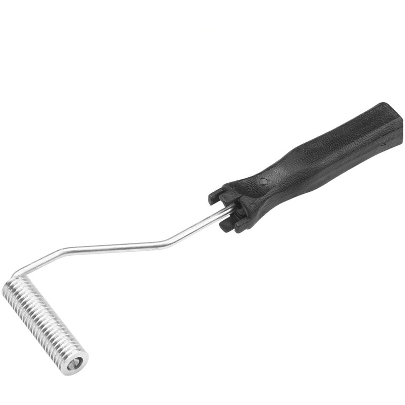 Image of Paddel-Schaumstoffroller aus Aluminium und Glasfaser, schwarz