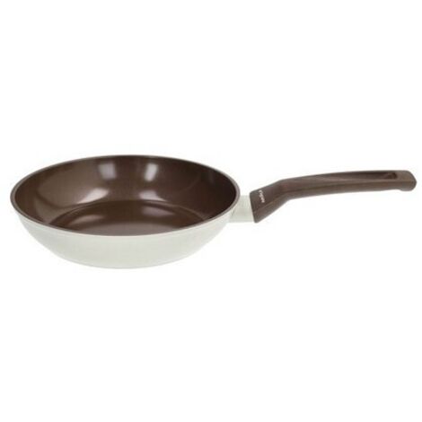 Padella 20 cm Sintonia Tognana – Alluminio Riciclato, Beige-Marrone, Antiaderente PFAS Free