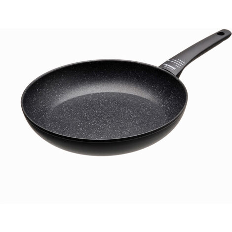 Padella Ø26 cm Antiaderente Induzione in Alluminio Effetto Pietra Moneta Yes (Zeus 2.0)