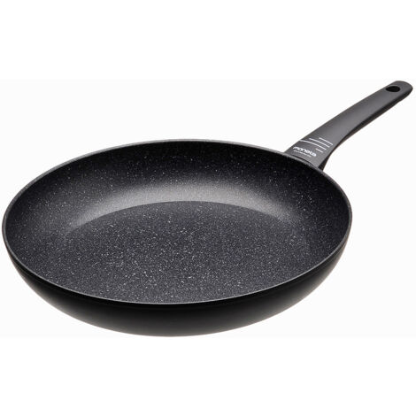 Padella Ø32 cm Antiaderente Induzione in Alluminio Effetto Pietra Moneta Yes (Zeus 2.0)