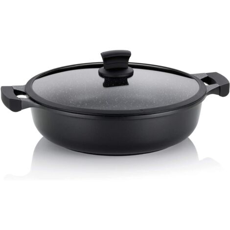 Padella antiaderente da 32 cm + coperchio - 12226 - kela line
