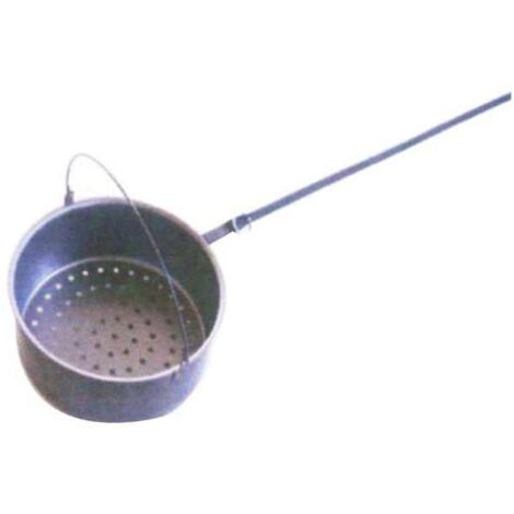 Padella Castagne Novara Manico Ferro/Manig. cm 27