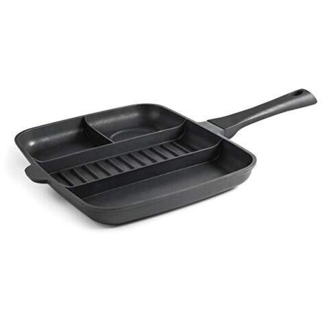 Padella compartimentata Lacor 4 in 1 alluminio 32 x 26 cm