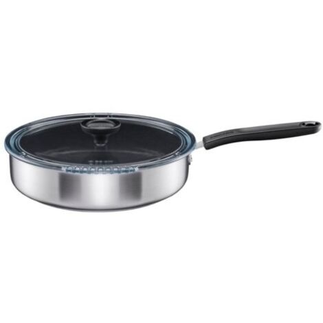 PADELLA DA CHEF CON COPERCHIO FORMA FUNZIONALE 26CM - FS-1072314