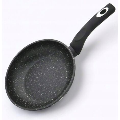 Padella in granito 22cm a nido d'ape induzione gas 1.4L Alta 4.5