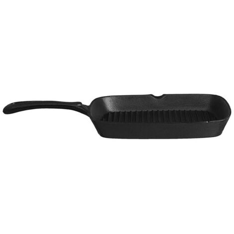 Padella per griglia in ghisa - 230x230x25 mm - Hendi 629932