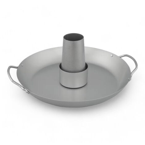 Padella supporto per pollo barbecue compatibile griglia ghisa modular tutti tipi condimento spezie sistema pollo cilindro