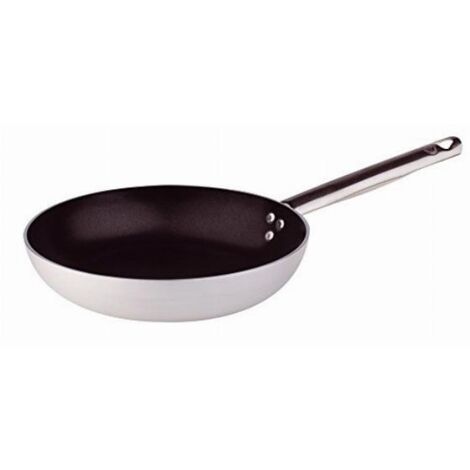 Padella svasata saltare Ø 32 x5h bassa alluminio 3 antiaderente pentole agnelli