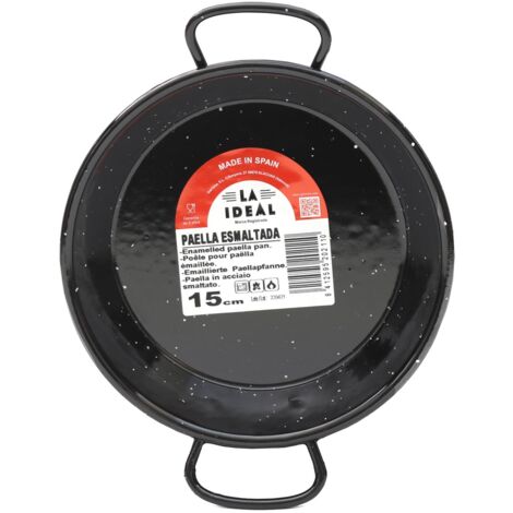 PADELLA VALENCIANA MODELLO PAELLA CON MANICI E DIAMETRO DA 15 CM