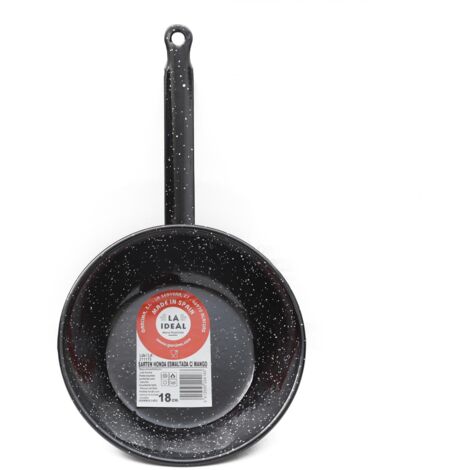 PADELLA VALENCIANA MODELLO PAELLA CON MANICO E DIAMETRO DA 18 CM