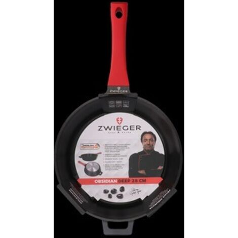 Padella Zwieger Obsidian 28 cm - Profonda, antiaderente
