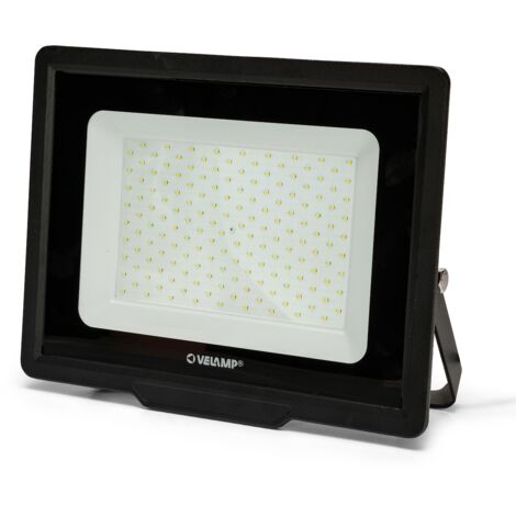 PADLIGHT POWER, proiettore LED SMD 150W IP65 nero 6500K VELAMP