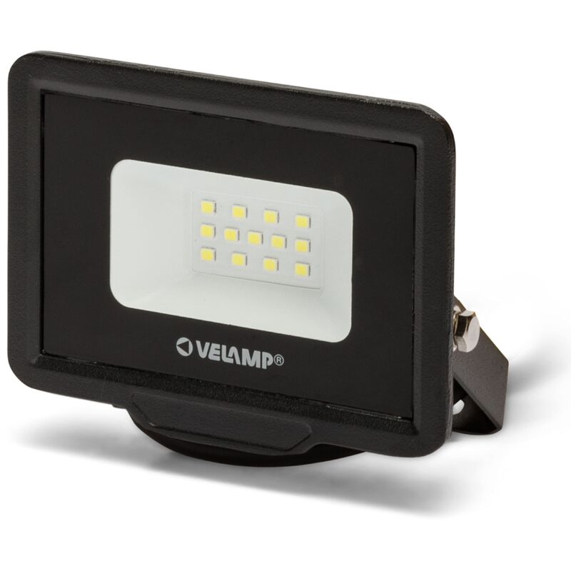 PADLIGHT5, proiettore led smd IP65, nero 4000K (Bianco Naturale), 10W - Velamp