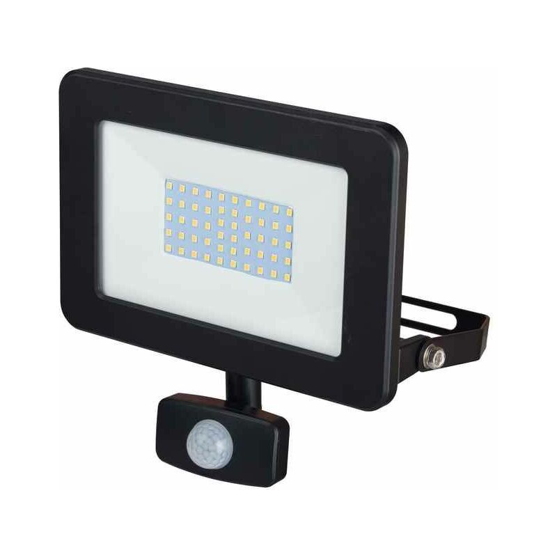 PADLIGHT5, Proyector led smd IP44 de 50W, negro 6500K. con infrarrojos Velamp