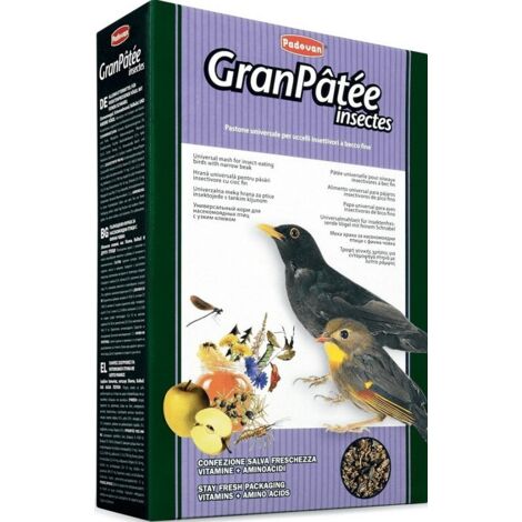 Padovan GranPatèe Insectes per Insettivori da 1 Kg