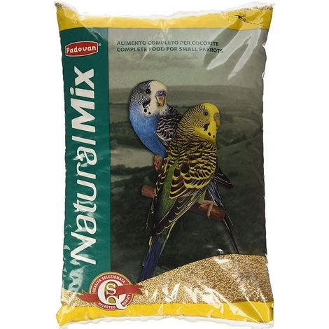 Padovan Natural Mix per Cocorite da 5 Kg