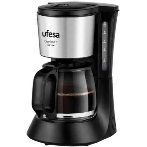 PAE CAFETERA CAPRICCIO 6 DELUX UFESA 71605330 CAPACIDAD: 6 TAZAS 0 6  L