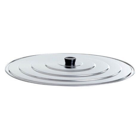 Paella World Universal-Deckel aus Aluminium Ø 28 cm für Paella-Pfanne Gusseisenpfanne
